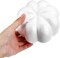Artificial Pumpkins Realistic Foam Pumpkin White Pumpkin for Decorating Painting Carving DIY Craft Halloween Fall Harvest Thanksgiving Party Decoration